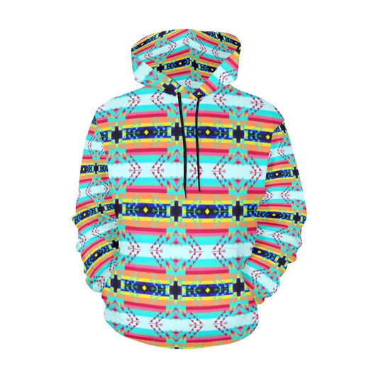 Sacred Spring All Over Print Hoodie for Men (USA Size) (Model H13) All Over Print Hoodie for Men (H13) e-joyer 