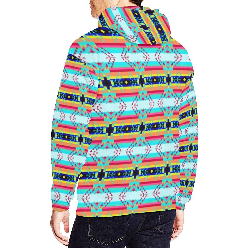 Sacred Spring All Over Print Hoodie for Men (USA Size) (Model H13) All Over Print Hoodie for Men (H13) e-joyer 