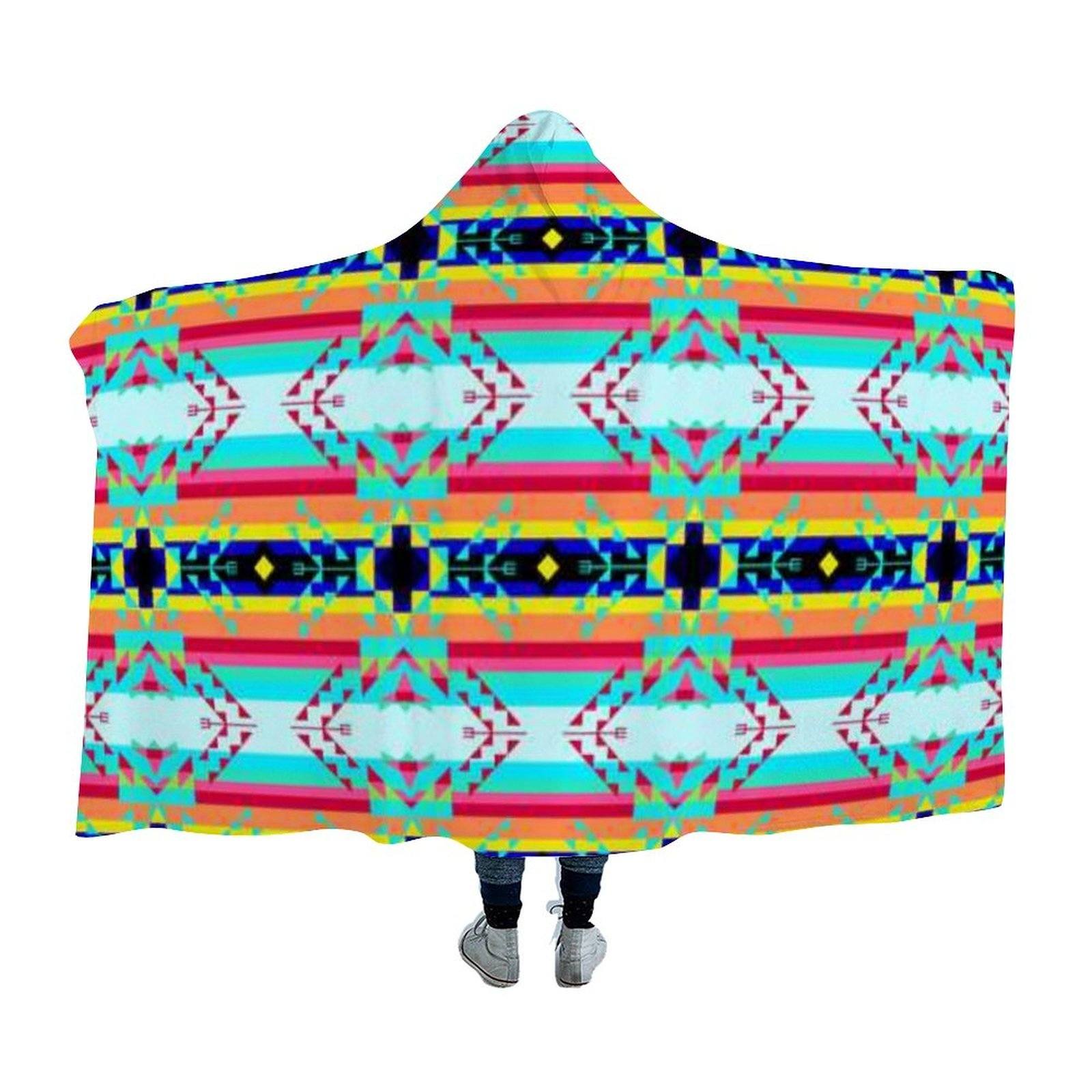 Sacred Spring Hooded Blanket 49 Dzine 