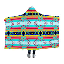 Load image into Gallery viewer, Sacred Spring Hooded Blanket 49 Dzine 
