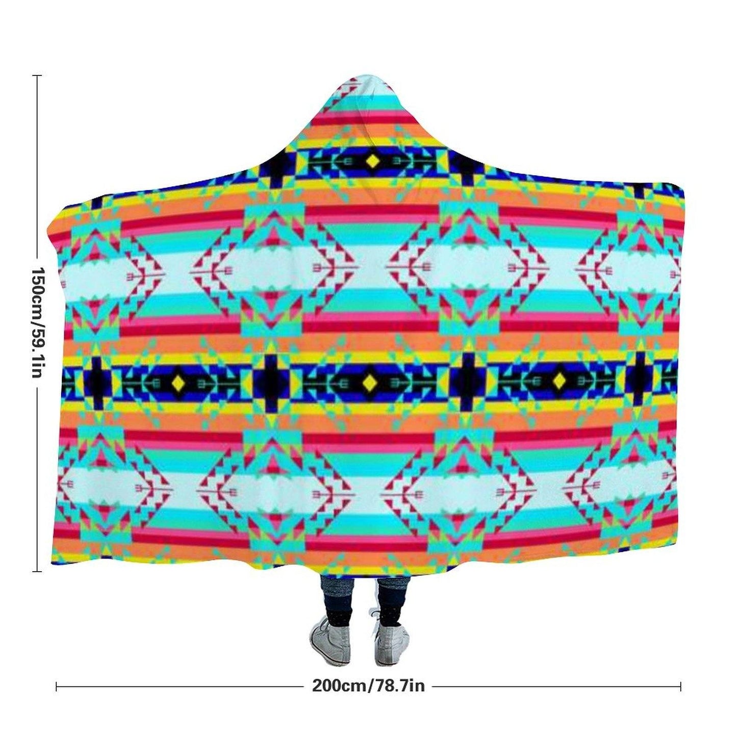 Sacred Spring Hooded Blanket 49 Dzine 