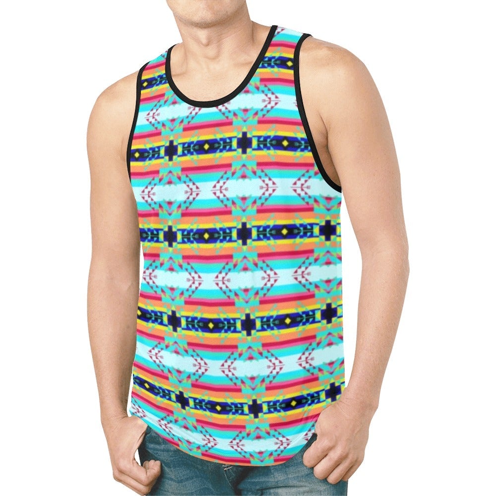 Sacred Spring New All Over Print Tank Top for Men (Model T46) New All Over Print Tank Top for Men (T46) e-joyer 