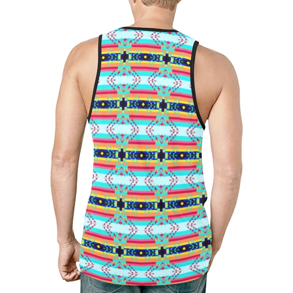 Sacred Spring New All Over Print Tank Top for Men (Model T46) New All Over Print Tank Top for Men (T46) e-joyer 