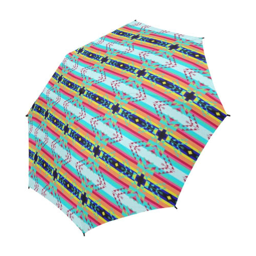 Sacred Spring Semi-Automatic Foldable Umbrella (Model U05) Semi-Automatic Foldable Umbrella e-joyer 