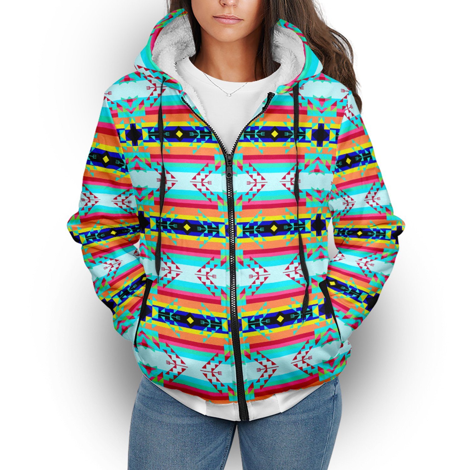 Sacred Spring Sherpa Hoodie hoodie Herman 