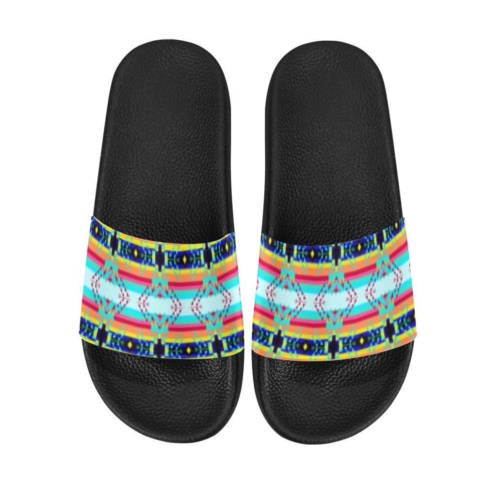 Sacred Spring Women's Slide Sandals (Model 057) Women's Slide Sandals (057) e-joyer 