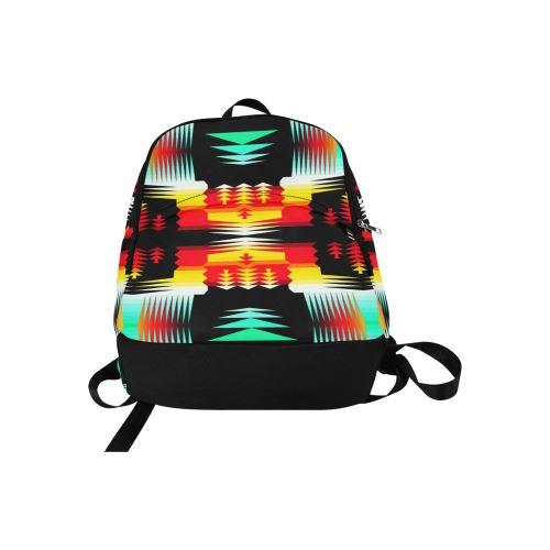 Sage Fire and Sky Fabric Backpack for Adult (Model 1659) Casual Backpack for Adult (1659) e-joyer 