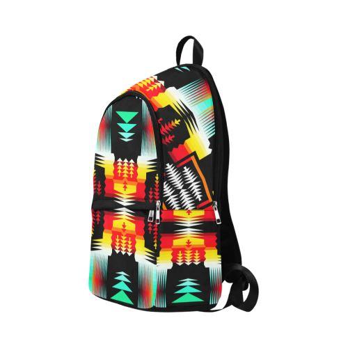 Sage Fire and Sky Fabric Backpack for Adult (Model 1659) Casual Backpack for Adult (1659) e-joyer 