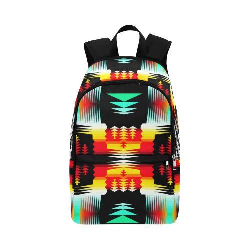 Sage Fire and Sky Fabric Backpack for Adult (Model 1659) Casual Backpack for Adult (1659) e-joyer 