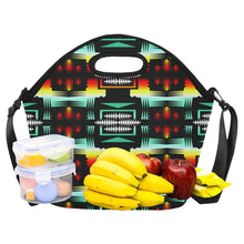 Load image into Gallery viewer, Sage Fire and Sky II Large Insulated Neoprene Lunch Bag That Replaces Your Purse (Model 1669) Neoprene Lunch Bag/Large (1669) e-joyer 
