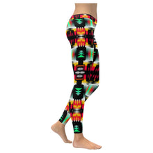 Load image into Gallery viewer, Sage Fire and Sky Low Rise Leggings (Model L05) Low Rise Leggings e-joyer 
