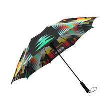 Load image into Gallery viewer, Sage Fire and Sky Semi-Automatic Foldable Umbrella Semi-Automatic Foldable Umbrella e-joyer 
