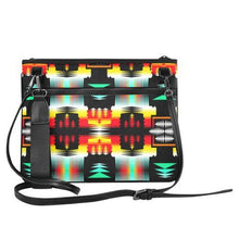 Load image into Gallery viewer, Sage Fire and Sky Slim Clutch Bag (Model 1668) Slim Clutch Bags (1668) e-joyer 
