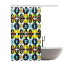 Load image into Gallery viewer, Sage Fire Autumn Shower Curtain 72&quot;x84&quot; Shower Curtain 72&quot;x84&quot; e-joyer 
