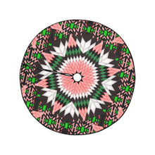 Load image into Gallery viewer, Salmon Pink Star Christmas Tree Skirt 47&quot; x 47&quot; Christmas Tree Skirt e-joyer 
