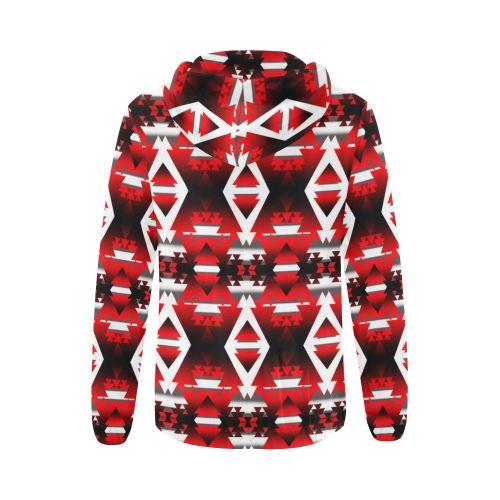 Sierra Winter Camp All Over Print Full Zip Hoodie for Women (Model H14) All Over Print Full Zip Hoodie for Women (H14) e-joyer 