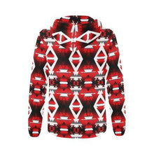 Load image into Gallery viewer, Sierra Winter Camp All Over Print Full Zip Hoodie for Women (Model H14) All Over Print Full Zip Hoodie for Women (H14) e-joyer 
