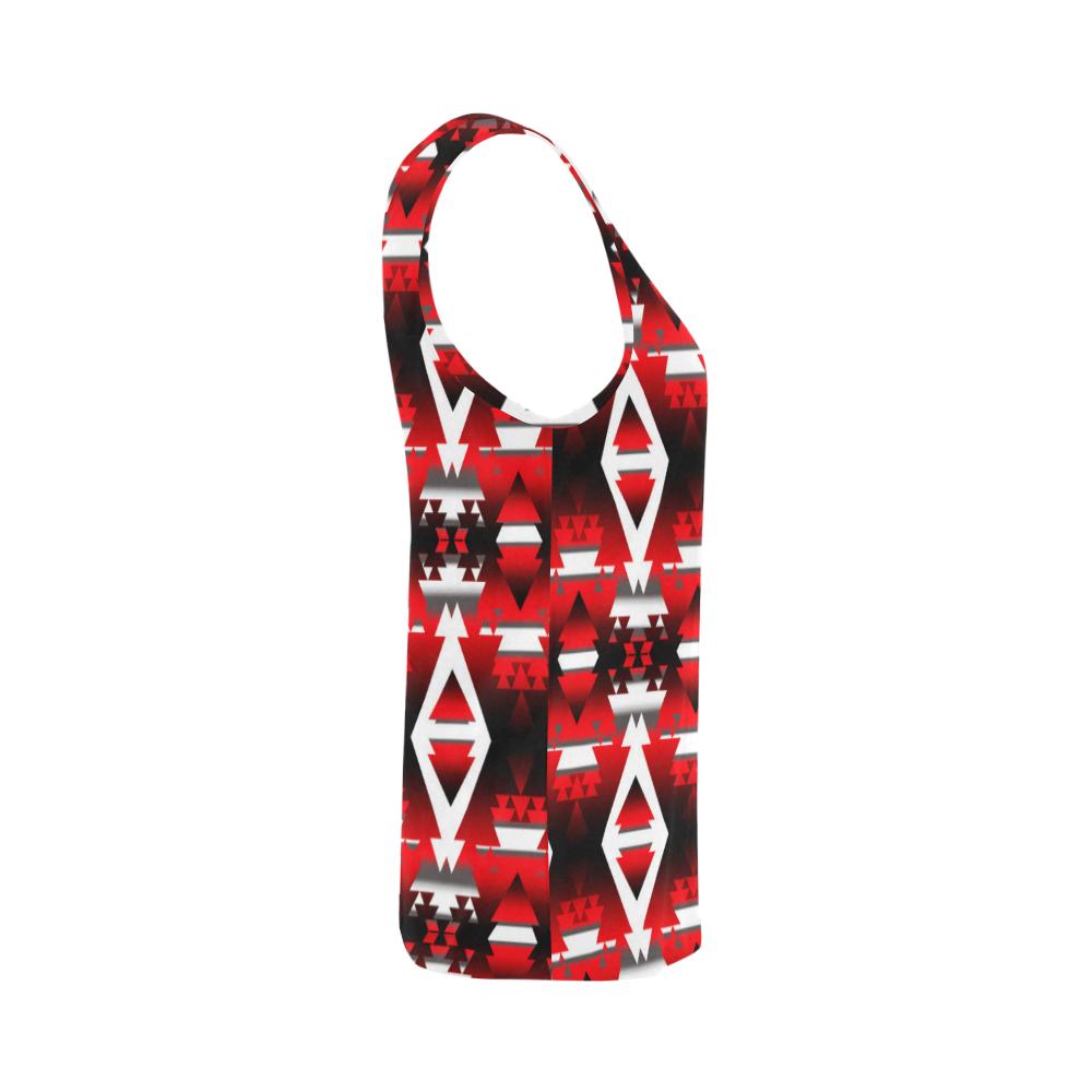 Sierra Winter Camp All Over Print Tank Top for Women (Model T43) All Over Print Tank Top for Women (T43) e-joyer 