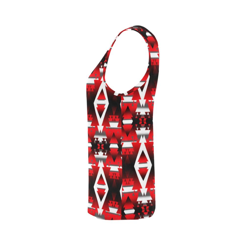 Sierra Winter Camp All Over Print Tank Top for Women (Model T43) All Over Print Tank Top for Women (T43) e-joyer 