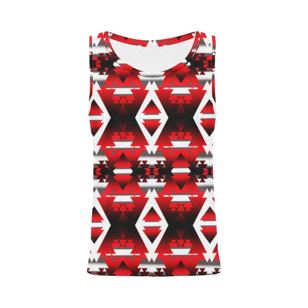 Sierra Winter Camp All Over Print Tank Top for Women (Model T43) All Over Print Tank Top for Women (T43) e-joyer 