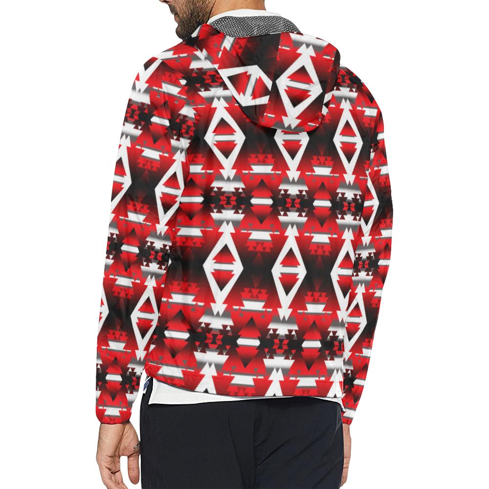 Sierra Winter Camp All Over Print Windbreaker for Men (Model H23) All Over Print Windbreaker for Men (H23) e-joyer 