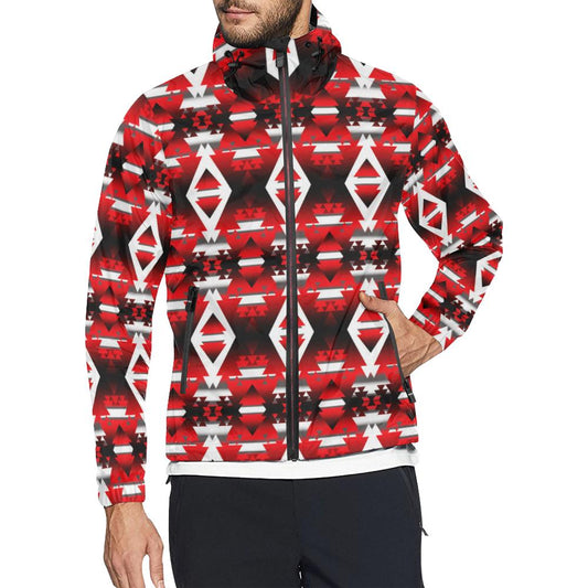 Sierra Winter Camp All Over Print Windbreaker for Men (Model H23) All Over Print Windbreaker for Men (H23) e-joyer 