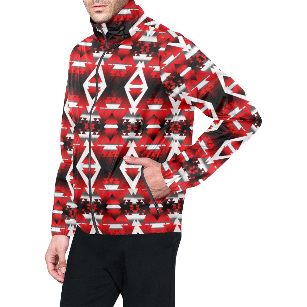 Sierra Winter Camp All Over Print Windbreaker for Men (Model H23) All Over Print Windbreaker for Men (H23) e-joyer 