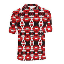 Load image into Gallery viewer, Sierra Winter Camp Men&#39;s All Over Print Polo Shirt (Model T55) Men&#39;s Polo Shirt (Model T55) e-joyer 
