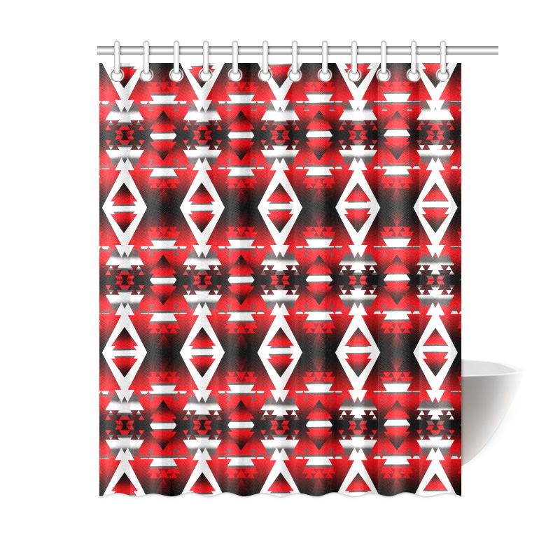 Sierra Winter Camp Shower Curtain 60