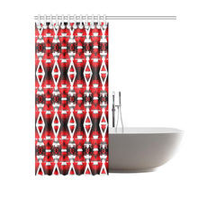 Load image into Gallery viewer, Sierra Winter Camp Shower Curtain 60&quot;x72&quot; Shower Curtain 60&quot;x72&quot; e-joyer 
