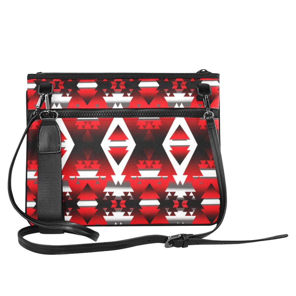 Sierra Winter Camp Slim Clutch Bag (Model 1668) Slim Clutch Bags (1668) e-joyer 