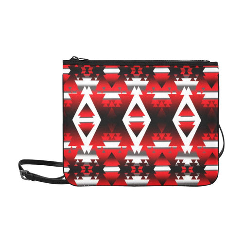 Sierra Winter Camp Slim Clutch Bag (Model 1668) Slim Clutch Bags (1668) e-joyer 