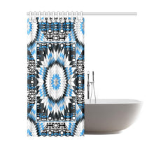 Load image into Gallery viewer, Snowbird Shower Curtain 60&quot;x72&quot; Shower Curtain 60&quot;x72&quot; e-joyer 
