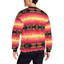 Load image into Gallery viewer, Soleil Fusion Rouge All Over Print Crewneck Sweatshirt for Men (Model H18) shirt e-joyer 
