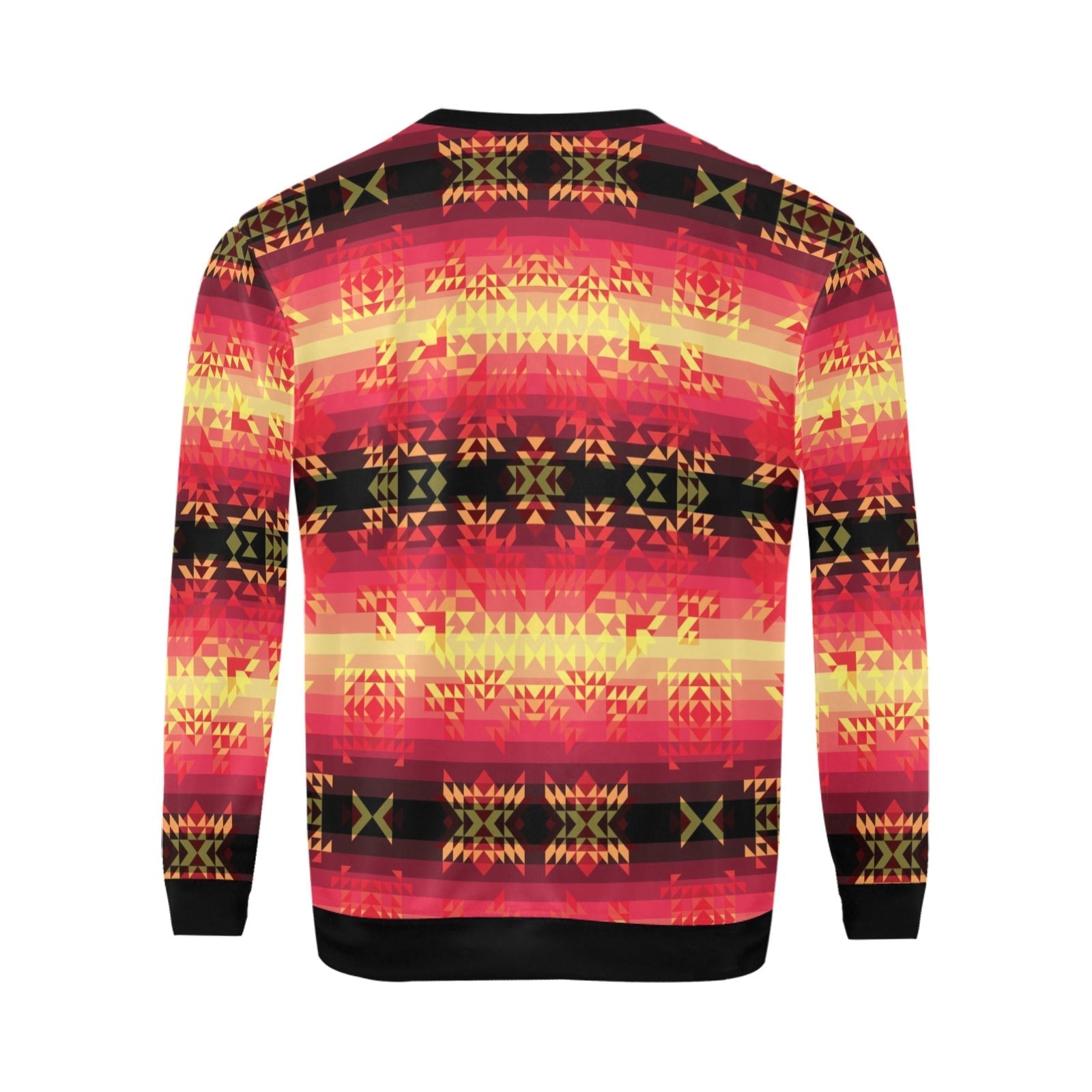 Soleil Fusion Rouge All Over Print Crewneck Sweatshirt for Men (Model H18) shirt e-joyer 