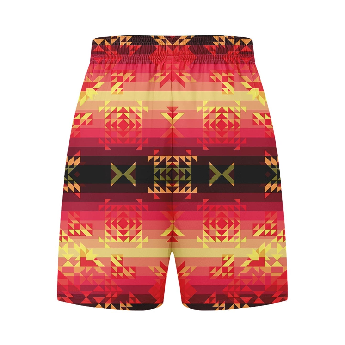 Soleil Fusion Rouge Kid's Basketball Shorts 49 Dzine 