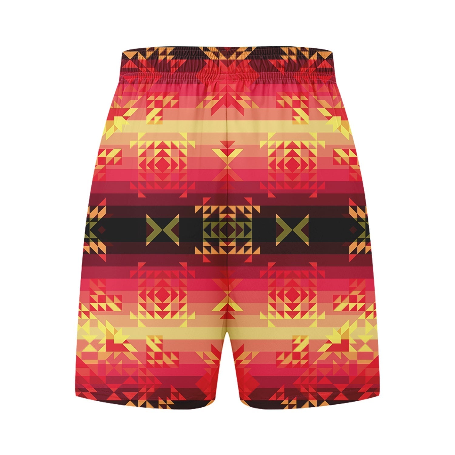 Soleil Fusion Rouge Kid's Basketball Shorts 49 Dzine 