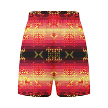Load image into Gallery viewer, Soleil Fusion Rouge Kid&#39;s Basketball Shorts 49 Dzine 
