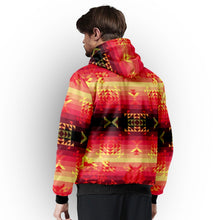 Load image into Gallery viewer, Soleil Fusion Rouge LG Sherpa Hoodie hoodie Herman 
