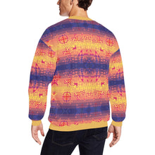 Load image into Gallery viewer, Soleil Indigo All Over Print Crewneck Sweatshirt for Men (Model H18) shirt e-joyer 
