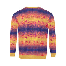 Load image into Gallery viewer, Soleil Indigo All Over Print Crewneck Sweatshirt for Men (Model H18) shirt e-joyer 
