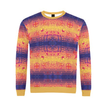 Load image into Gallery viewer, Soleil Indigo All Over Print Crewneck Sweatshirt for Men (Model H18) shirt e-joyer 
