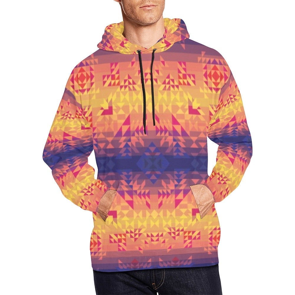 Soleil Indigo All Over Print Hoodie for Men (USA Size) (Model H13) All Over Print Hoodie for Men (H13) e-joyer 