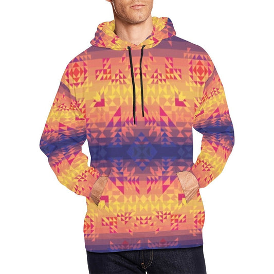 Soleil Indigo All Over Print Hoodie for Men (USA Size) (Model H13) All Over Print Hoodie for Men (H13) e-joyer 