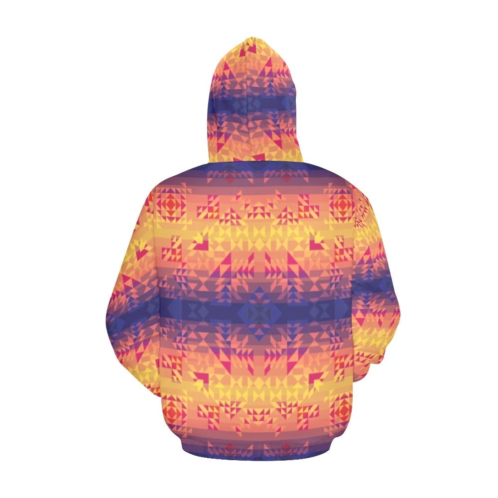 Soleil Indigo All Over Print Hoodie for Men (USA Size) (Model H13) All Over Print Hoodie for Men (H13) e-joyer 