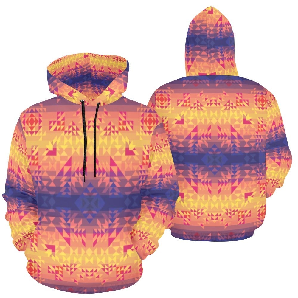 Soleil Indigo All Over Print Hoodie for Men (USA Size) (Model H13) All Over Print Hoodie for Men (H13) e-joyer 