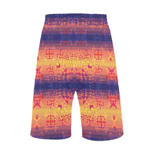 Load image into Gallery viewer, Soleil Indigo Men&#39;s All Over Print Casual Shorts (Model L23) short e-joyer 
