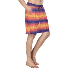 Load image into Gallery viewer, Soleil Indigo Men&#39;s All Over Print Casual Shorts (Model L23) short e-joyer 
