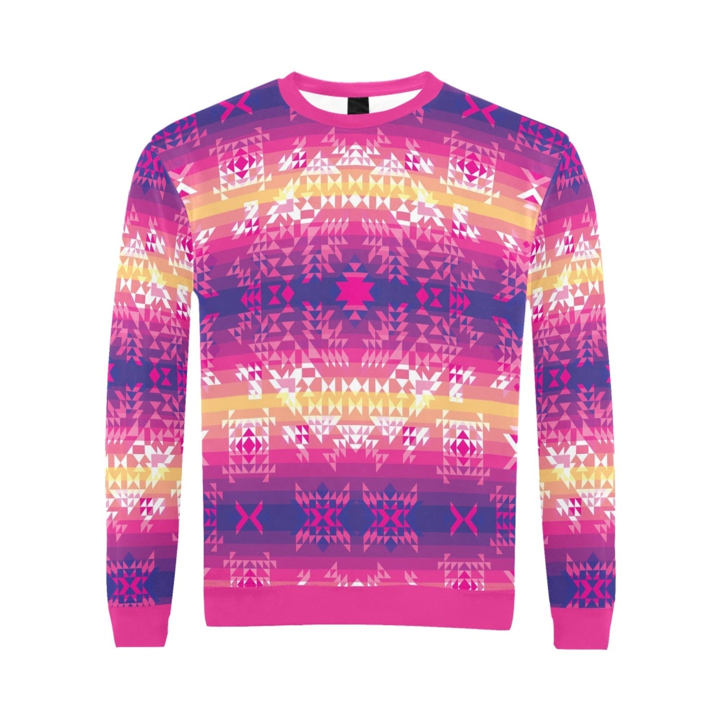 Soleil Overlay All Over Print Crewneck Sweatshirt for Men (Model H18) shirt e-joyer 