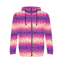 Load image into Gallery viewer, Soleil Overlay All Over Print Full Zip Hoodie for Men (Model H14) hoodie e-joyer 
